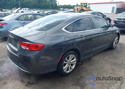 2015 Chrysler 200 Limited from USA, damaged, VIN 1C3CCCAB7FN699438